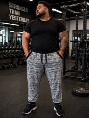 Vibes Gold Joggers Size 2XL Slim Straight